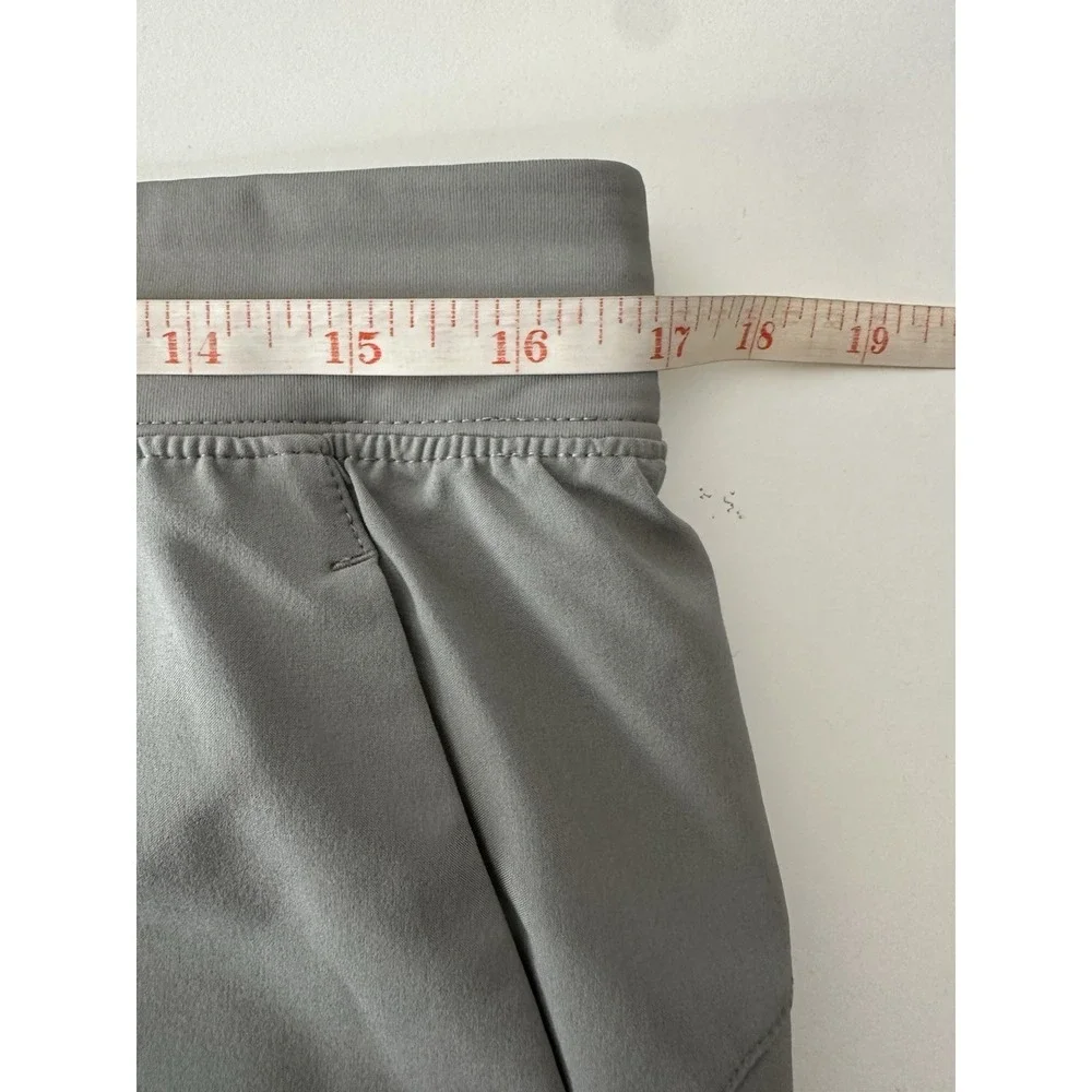 VRST Shorts Mens Large Gray Lined‎ Swim Shorts Trunks Bottoms Pocket Drawstring